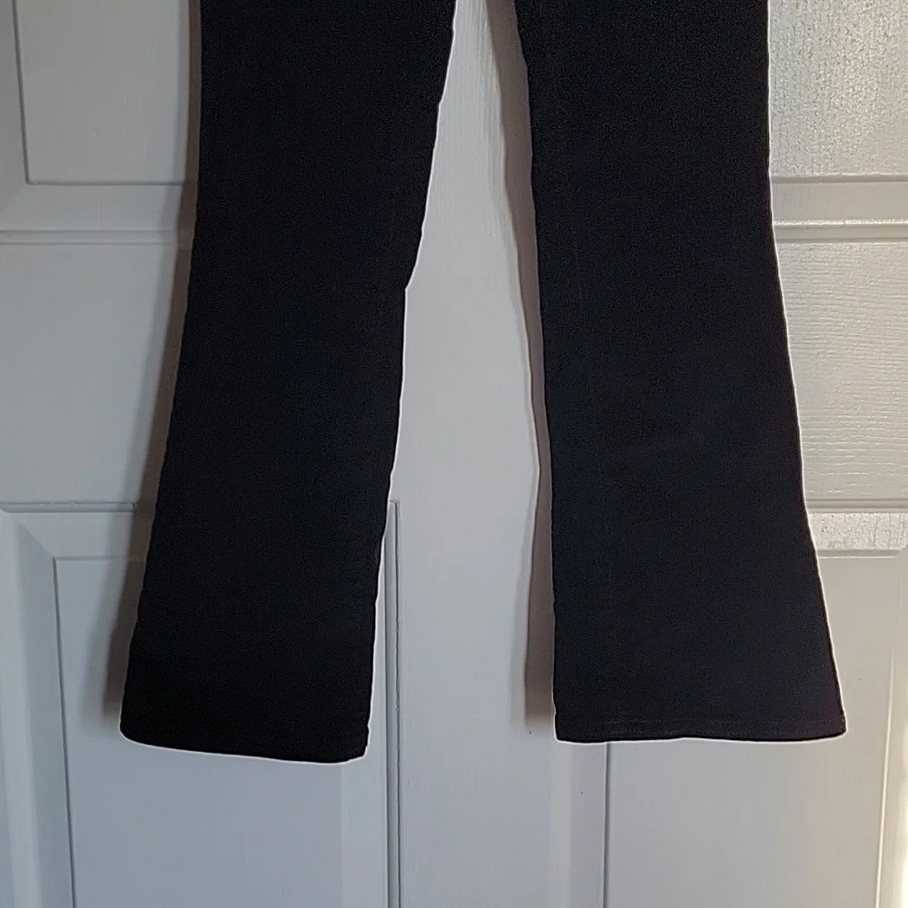Justice, girls black corduroy pants. 12R. Like new.